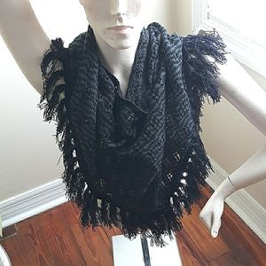 black scarf